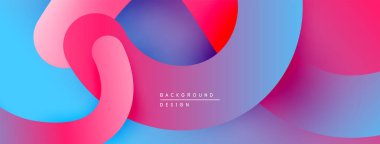Soyut sıvı şekiller, canlı renklerin karışımı. Modern tasarım, pürüzsüz eğimler dinamik kompozisyon yaratır. Çeşitli projeler için uygun arkaplan.