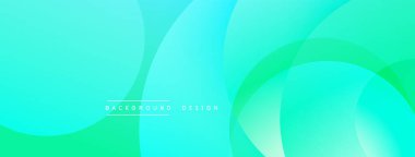 Soyut arkaplan dalgalı kıvrımlar, canlı turkuaz renkler, değişim eğilimleri. Dijital projeler için modern tasarım ögesi.