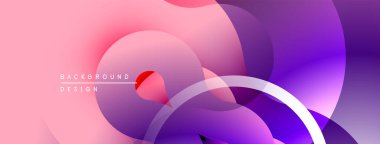 Soyut sıvı şekilleri, pembe mor gradyanlar. Modern tasarım, pürüzsüz geçişler, dinamik kompozisyon. Minimalist estetik, canlı renkler.