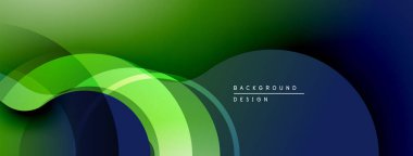 Soyut yeşil dalgalar, dinamik eğriler, modern tasarım. Gradyan gölgeler derinlik, pürüzsüz geçişler ve görsel akış yaratır. Arkaplan ögesi.