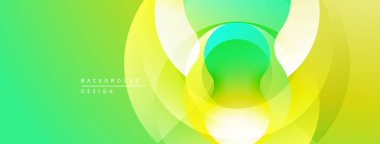 Soyut canlı katmanlar dairesel tasarım yaratır. Renkler karışıyor, pürüzsüz geçişler oluşturuyor. Modern estetik, mükemmel arkaplan.