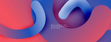 Soyut sıvı şekiller, canlı renklerin karışımı. Modern tasarım, pürüzsüz eğimler dinamik kompozisyon yaratır. Arkaplan dokusu hareketi öneriyor.