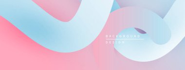 Soyut sıvı şekiller, pastel renklerin karışımı. Yumuşak gradyanlar dinamik arkaplan tasarımı yaratır. Minimalist estetik, modern his.