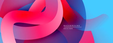 Soyut sıvı şekilleri canlı renkleri harmanlar. Dinamik kompozisyon modern görsel deneyim yaratır. Yumuşak eğimler derinlik ve doku sunar.