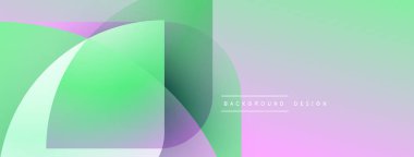 Soyut gradyanlar çakışıyor, yumuşak renk geçişleri yaratıyor. Açık renkli minimalist tasarım. Modern estetik.