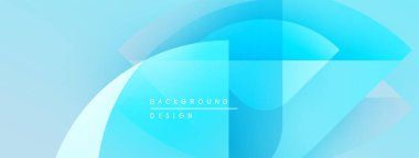 Soyut mavi arkaplan özellikleri üst üste biniyor. Gradyan renkler dinamik görsel efekt yaratır. Dijital projeler için modern tasarım.