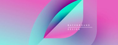 Soyut gradyanlar harmanlanarak, dinamik görsel akış yaratır. Yumuşak pembeler, maviler kompozisyona hakim. Modern tasarım ögesi.