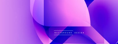Soyut arka plan canlı mor renkler, akıcı şekiller, modern tasarım elementleri içerir. Gradyan renkler dinamik görsel efekt yaratır.