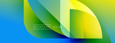 Soyut gradyanlar çakışıyor, dinamik görsel etki yaratıyor. Parlak renkler düzgün bir şekilde harmanlanarak modern tasarım ögesi oluşturur. Metin arkaplan tasarımı okur.