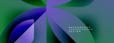 Soyut akışkan şekiller harmanlanır ve canlı gradyanlar oluşturur. Modern tasarım metin arkaplanı, tasarım içerir. Renkler arasında deniz mavisi, mor, yeşil.