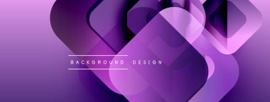 Soyut mor gradyanlar dinamik örtüşen katmanlar oluştururlar. Modern tasarım elementleri sıvı görsel deneyim yaratır. Arkaplan metni arkaplan tasarımı okur.