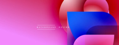 Soyut eğim arkaplanı. Pembe, kırmızı, mavi renkler düzgün bir şekilde harmanlanır. Modern tasarım elementleri dinamik görsel efekt yaratır. Metin arkaplan tasarımı okur.