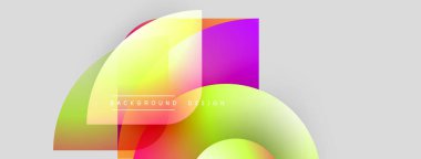 Soyut akışkan şekiller, canlı renklerin karışımı. Modern tasarım, pürüzsüz eğimler dinamik arkaplan yaratır. Açık renkler kompozisyona hakim.