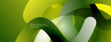 Soyut sıvı şekilleri, canlı yeşil renkler, pürüzsüz gradyanlar. Arka planlar ve sunumlar için modern tasarım öğesi. Minimalist estetik.