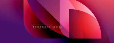 Soyut sıvı şekilleri, canlı gradyanlar. Mor, morumsu, kırmızı renkler düzgün bir şekilde harmanlanır. Arkaplan ve afişler için modern tasarım ögesi.