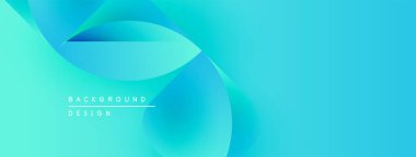 Soyut mavi eğimler akan şekiller yaratır. Modern tasarım metin arkaplanı, tasarım içerir. Yumuşak geçişler, canlı renkler sunar.