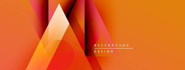Soyut geometrik şekiller, canlı turuncu renkler, eğimli arkaplan. Modern tasarım elementleri dinamik görsel etki yaratır.