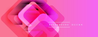 Soyut pembe gradyan katmanlar dinamik görsel efekt yaratır. Modern tasarım arka planlar, pankartlar, sunumlar için uygun.