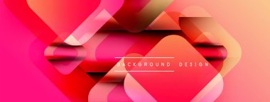 Soyut sıvı şekilleri örtüşür ve canlı bir arkaplan oluşturur. Pembe, turuncu, kırmızı renkler tasarımda baskın. Modern estetik.
