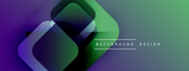 Soyut gradyan şekiller çakışıyor, dinamik görsel etki yaratıyor. Modern tasarım arka planlar ve sunumlar için uygundur. Yumuşak renk geçişleri mevcut.