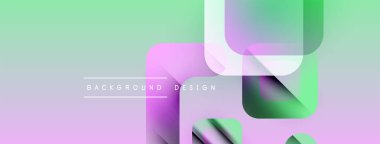Soyut eğim arkaplanı. Üst üste binen şekiller modern tasarım yaratır. Pastel renkler sorunsuzca karışır, görsel cazibe sunar.
