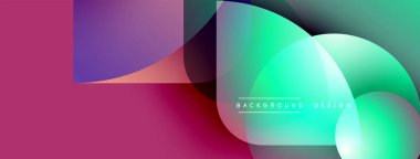 Soyut gradyanlar çakışıyor, dinamik görsel etki yaratıyor. Canlı renkler düzgün harmanlanarak modern arkaplan tasarımı oluşturur.