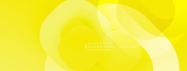 Parlak sarı soyut dalgalar. Pürüzsüz gradyanlar akıcı şekiller yaratır, arka planlar için modern tasarım elementleri. Minimalist estetik.