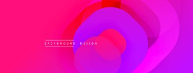 Canlı soyut dalgalar, pembeler, morlar harmanlanır. Modern tasarım, pürüzsüz gradyanlar dinamik görsel etki yaratır. Metin arkaplan tasarımı okur.