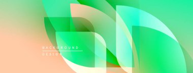 Soyut arkaplan özellikleri akan şekiller, gradyanlar. Şeftali, yeşil renkler kusursuz bir şekilde harmanlanarak modern tasarım yaratır. Metin arkaplan tasarımı okur.