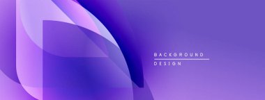 Soyut mor tasarım akışkan şekiller, gradyanlar içerir. Modern arka plan dijital projeler ve sunumlar için idealdir. Minimalist estetik.