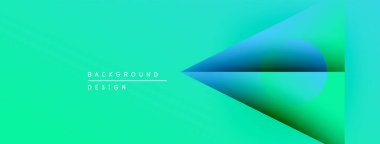 Canlı turkuaz gradyan tasarımı. Soyut şekiller, dinamik görsel efekt oluşturur. Metin arka plan tasarımı okur. Minimalist estetik.