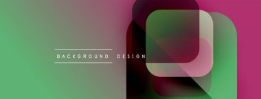 Soyut geometrik şekiller, canlı renkler, değişken arkaplan. Modern tasarım elementleri dinamik görsel bileşim oluşturur.