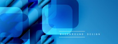 Soyut mavi şekiller dinamik modern arkaplan oluşturur. Yumuşak eğimler derinlik ve doku olduğunu gösteriyor. Mevcut en küçük metin.