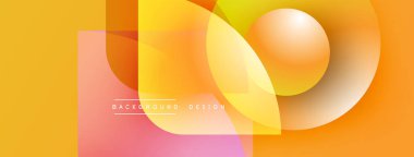 Soyut geometrik şekiller, canlı turuncu renkler, pürüzsüz eğimler. Modern tasarım elementleri dinamik görsel bileşim oluşturur.