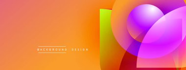 Soyut eğim arkaplanı. Canlı turuncu, pembe, mor renkler düzgün bir şekilde harmanlanır. Modern tasarım elementleri dinamik görsel etki yaratır.