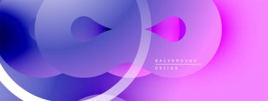 Soyut sıvı şekilleri mor, mavi renkleri harmanlıyor. Minimalist tasarım modern arkaplan dokusu yaratır. Yumuşak eğimler görsel derinlik sunar.