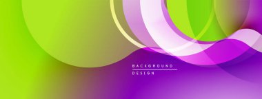 Soyut gradyanlar, akan şekiller dinamik görseller yaratır. Parlak renkler harmanlanarak modern arkaplan tasarımı oluşturur. Yumuşak kıvrımlar hareketi gösterir.