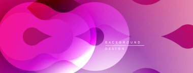 Soyut pembe katmanlar çağdaş arkaplan oluşturur. Yumuşak eğimler, dinamik şekiller, görsel uyum..