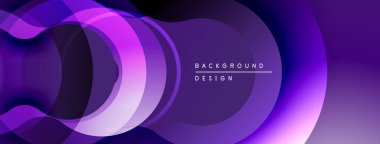 Soyut mor katmanlar akışkan şekiller yaratır. Mezuniyet geçişleri derinlik sunuyor, modern estetik. Minimalist tasarım uygun arka planlar.