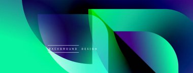 Soyut sıvı şekilleri canlı turkuazlar, mor, yeşil renkler harmanlar. Modern tasarım hareketi, enerjiyi ve derinliği çağrıştırıyor. Minimalist estetik.