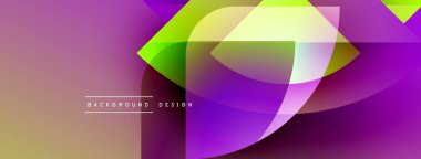 Soyut renkli tasarım. Yumuşak eğimler, akışkan şekiller dinamik görsel efektler yaratır. Projeler için modern arkaplan.