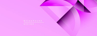 Soyut pembe tasarım dinamik şekiller, gradyanlar içerir. Sunumlar ve markalaşma için modern arka plan uygun. Minimalist estetik.