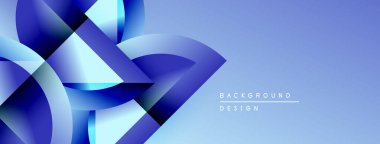 Soyut mavi tasarım akış şekilleri, gradyanlar, modern estetik. Arka plan teknoloji, yenilik, dinamik hareket öneriyor.