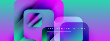 Soyut canlı katmanlar dinamik görsel efekt yaratır. Gradyan renkler harmanlanarak modern arkaplan tasarımı oluşturur. Pürüzsüz şekiller örtüşür.