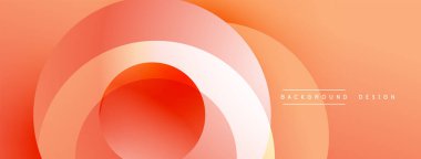 Soyut turuncu katmanlar dinamik tünel etkisi yaratır. Gradyan gölgeler modern görsel cazibe sunar. Basit, temiz tasarım..