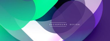 Soyut sıvı şekilleri örtüşür ve canlı renk değişimleri yaratır. Metin, kompozisyon içerisindeki arkaplan tasarımını okur.