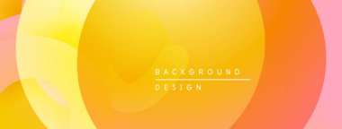 Soyut eğim arkaplanı. Yumuşak sarı, turuncu, pembe renkler düzgün bir şekilde harmanlanır. Dijital projeler için uygun minimalist tasarım.