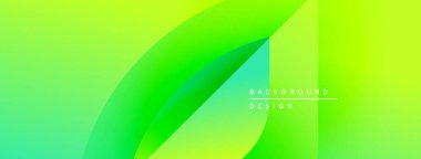 Soyut eğim arkaplanı. Canlı yeşil renkler düzgün bir şekilde harmanlanarak dinamik görsel efekt yaratır. Dijital projeler için modern tasarım ögesi.