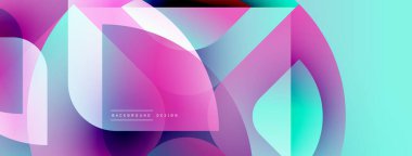 Soyut sıvı şekiller, canlı renklerin karışımı. Modern tasarım, turkuaz, pembe, mor renkler dinamik kompozisyon yaratır. Yumuşak eğimler, zarif arkaplan.
