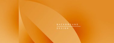 Soyut turuncu arka plan. Pürüzsüz gradyanlar akıcı şekiller yaratır, dijital projeler için modern tasarım elementi. Minimalist estetik.